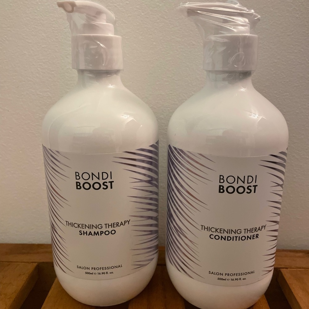 Brand new sealed Bondi boost thickening duo
